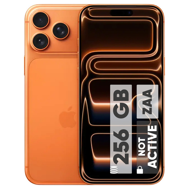 آیفون 17 Pro Max ZAA تک سیم کارت 256/12 نات اکتیو