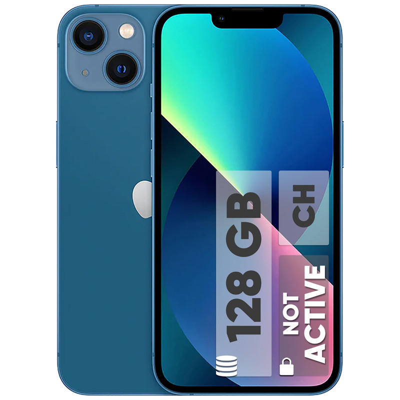 گوشی موبایل اپل مدل iPhone 13 CH دو سیم‌ کارت ظرفیت 128 گیگابایت و رم 4 گیگابایت باطری ۸۶٪