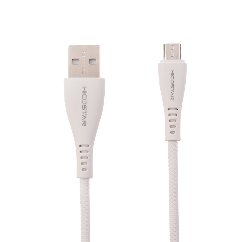 کابل تبدیل USB به microUSB هایکواستار مدل HS-101M 2.4A طول 1 متر