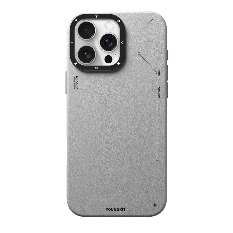 کاور یانگ کیت مدل Simple Matte Lether مناسب برای گوشی موبایل اپل iphone 16promax
