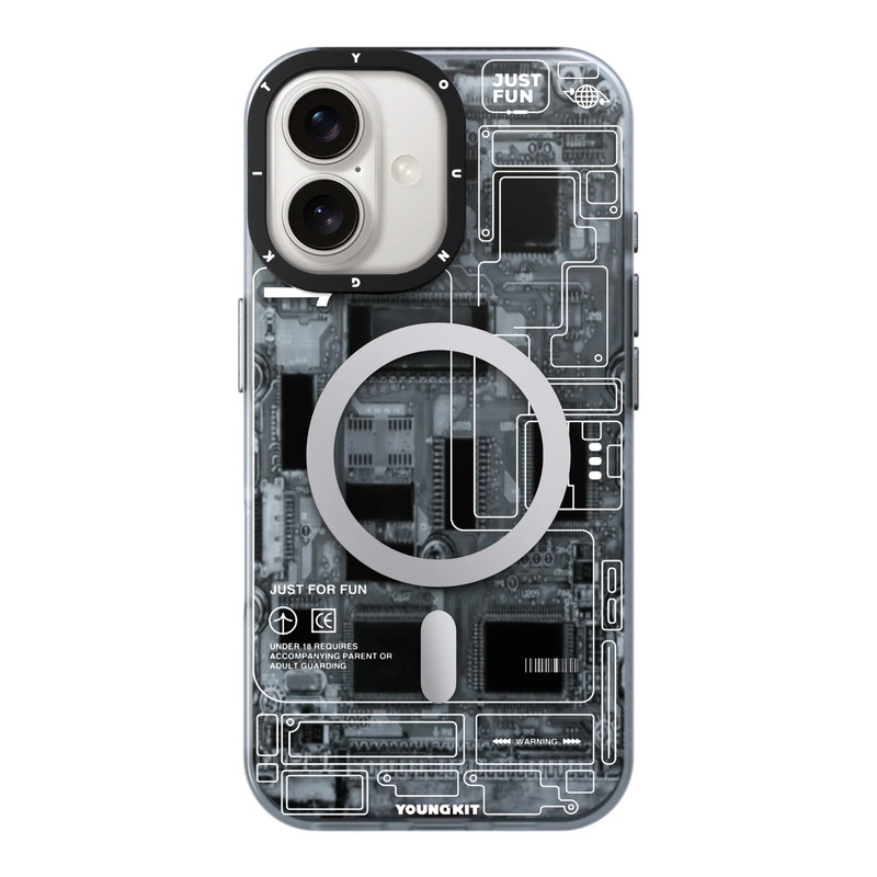 کاور یانگ کیت مدل Technology Futuristic مناسب برای گوشی موبایل اپل iphone 16