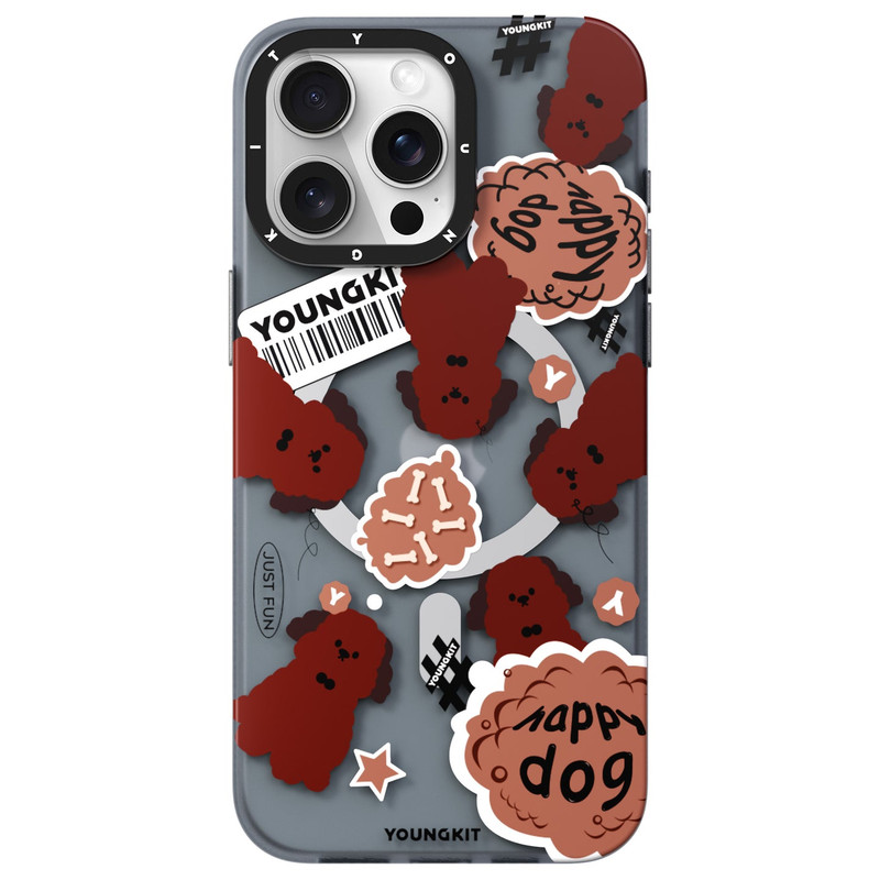 کاور یانگ کیت مدل cat&dog مناسب برای گوشی موبایل اپل Apple iphone