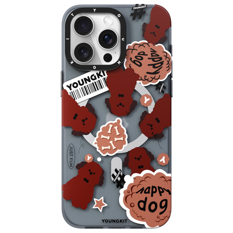کاور یانگ کیت مدل cat&dog مناسب برای گوشی موبایل اپل Apple iphone