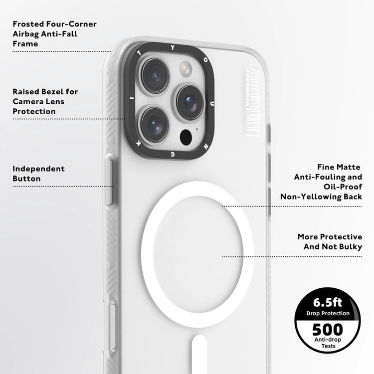 کاور یانگ کیت مدل Hidden Sand Magsafe مناسب برای گوشی موبایل اپل iphone