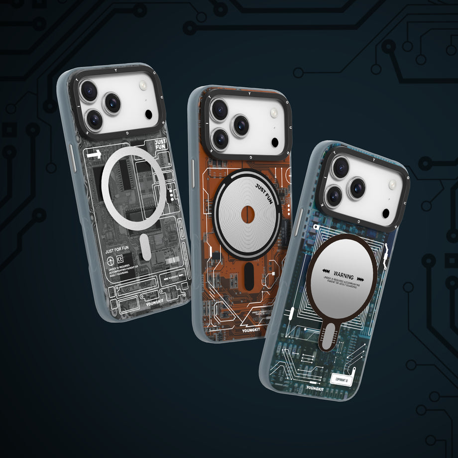 کاور یانگ کیت مدل Technology Futuristic مناسب برای گوشی موبایل اپل iphone