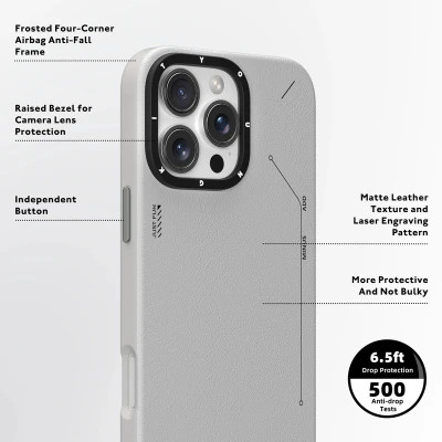 کاور یانگ کیت مدل Simple Matte Lether مناسب برای گوشی موبایل اپل iphone