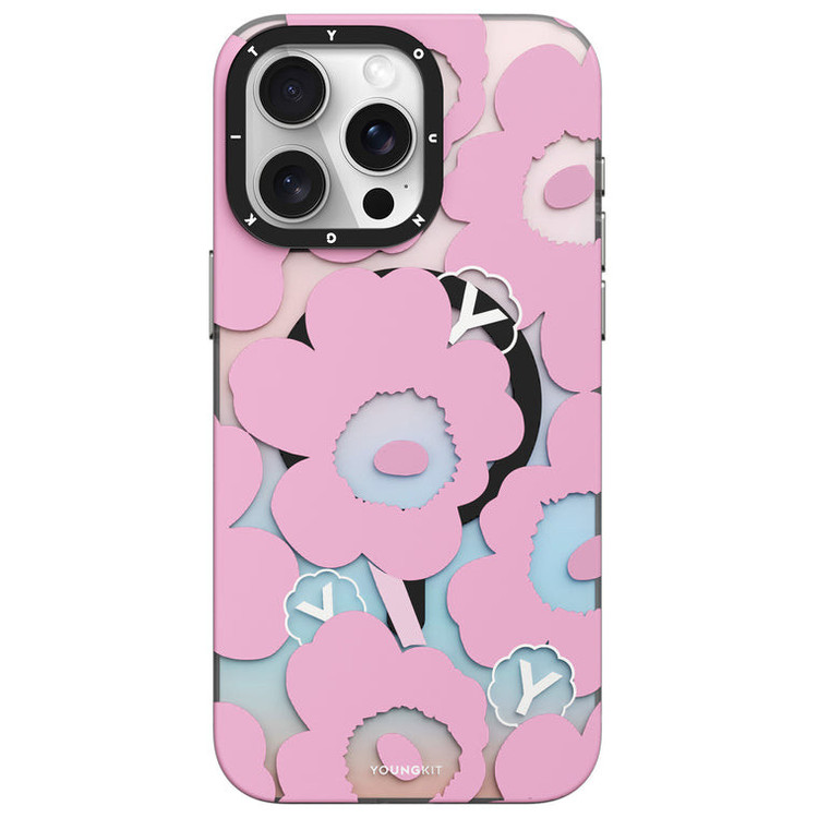 کاور یانگ کیت مدل Color Changing Floral مناسب برای گوشی موبایل اپل iphone