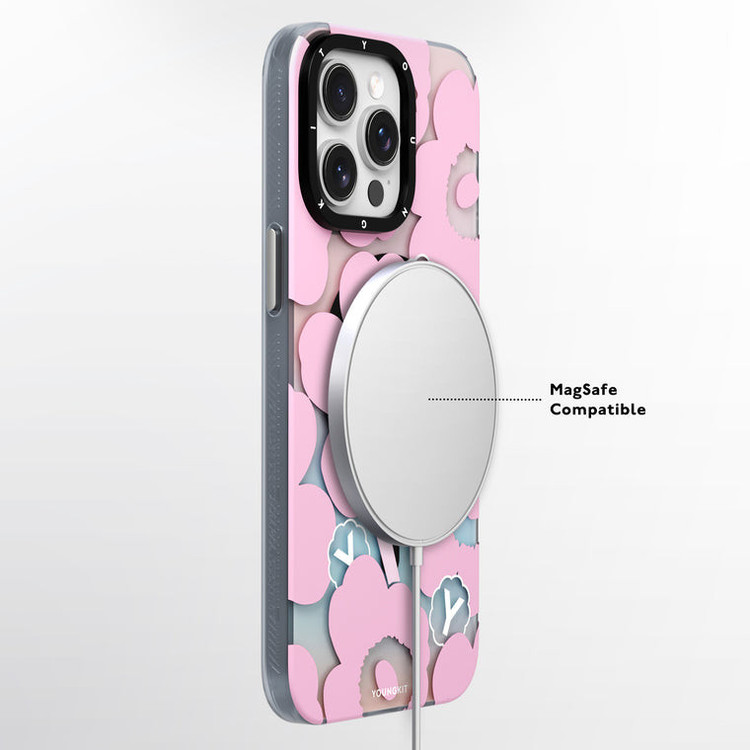 کاور یانگ کیت مدل Color Changing Floral مناسب برای گوشی موبایل اپل iphone