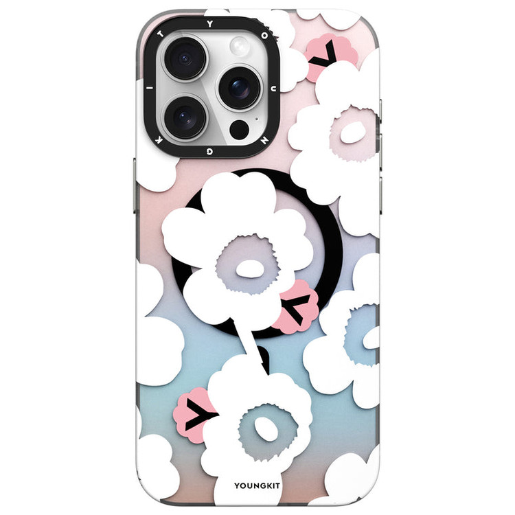 کاور یانگ کیت مدل Color Changing Floral مناسب برای گوشی موبایل اپل iphone