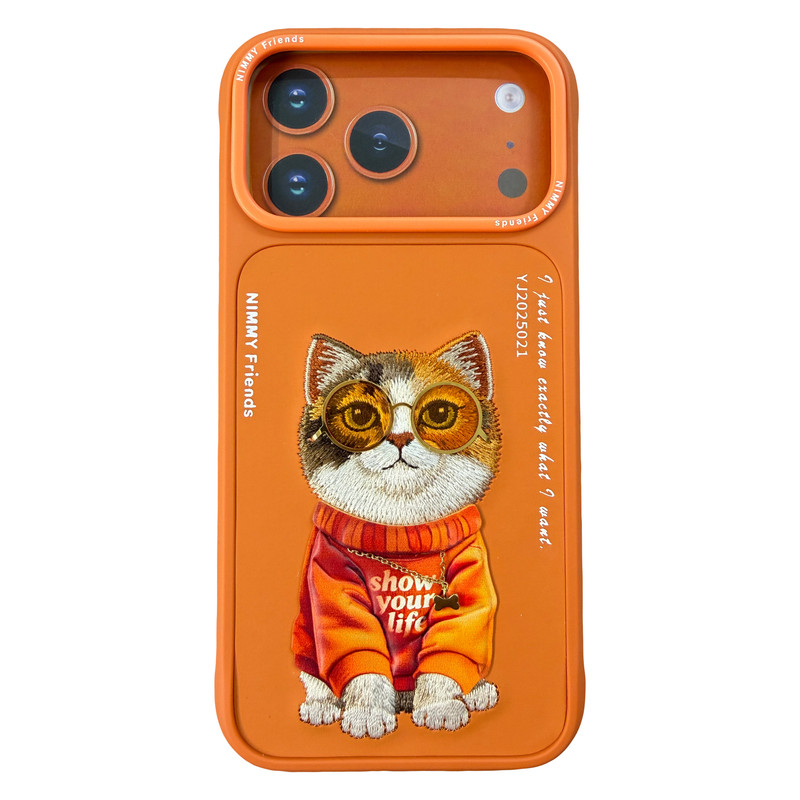 کاور نیمی مدل CAT مناسب برای گوشی موبایل اپل iphone