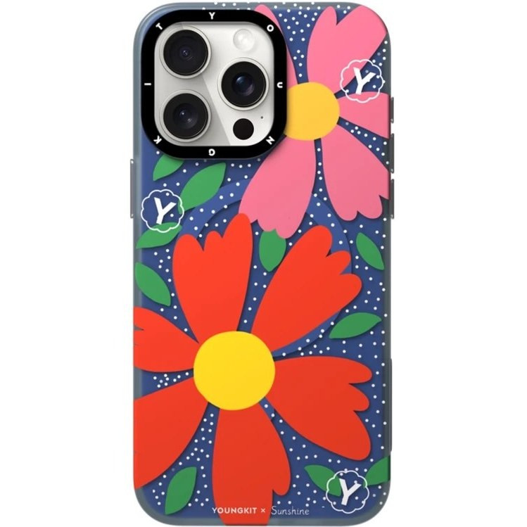 کاور یانگ کیت مدل sunshine flowery smile مناسب برای گوشی موبایل اپل
