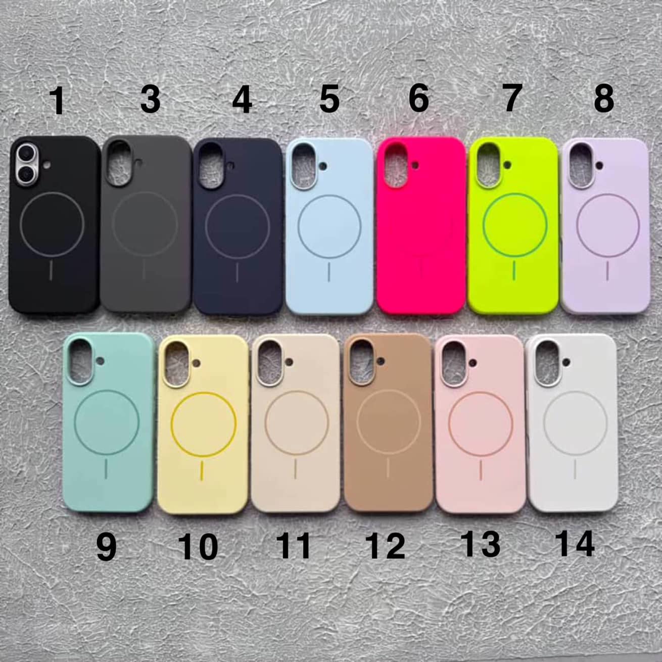 قاب سیلیکون مگ سیف دار مناسب گوشی اپل سری ۱۶ Apple iphone