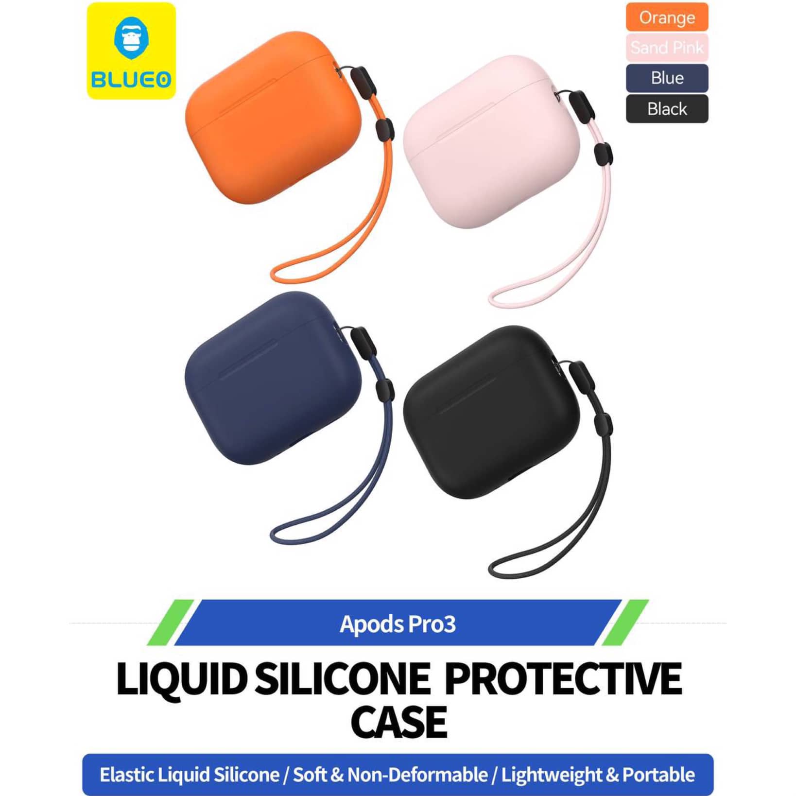 کاور ایرپاد بلو Blueo Liquid Silicone Protective Case